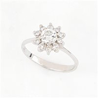 Anello Zorzan Gioielli Donna in Oro bianco Diamante 0.45 Ct ANPZ2531 - ANPZ2531
